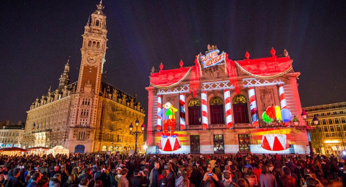 2018 Video mapping workshop Lille, France