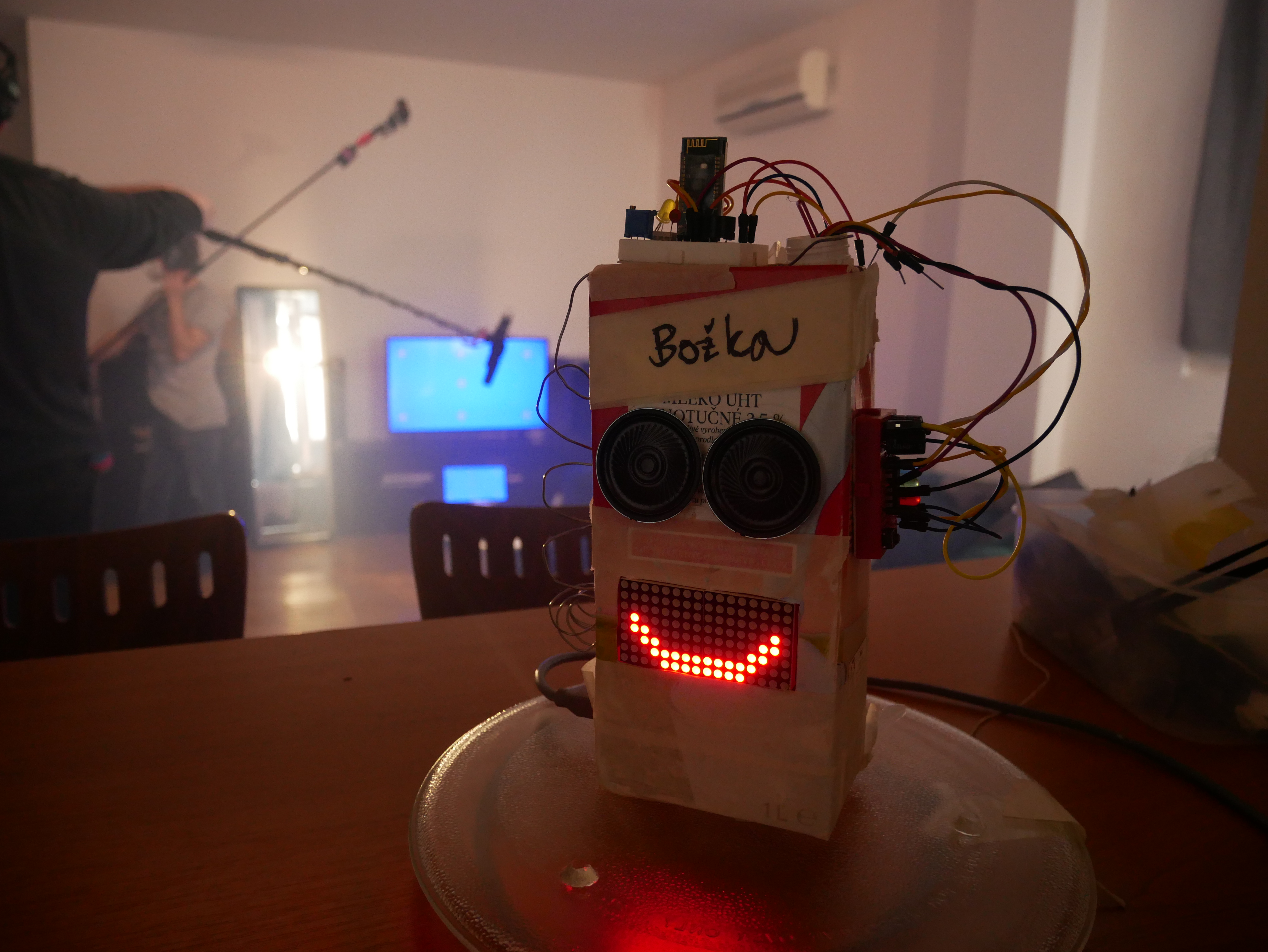 Tvorba rekvizity Božka - spolupráca