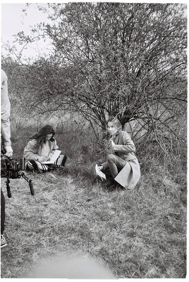 Fotografia z natáčania zadania prvého ročníka