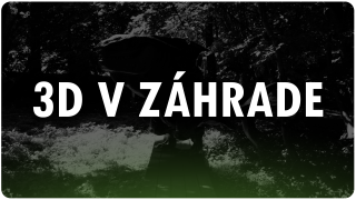 3D v záhrade