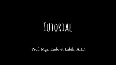 Tutoriál