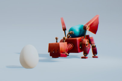Boj s predmetom/3D Objekt