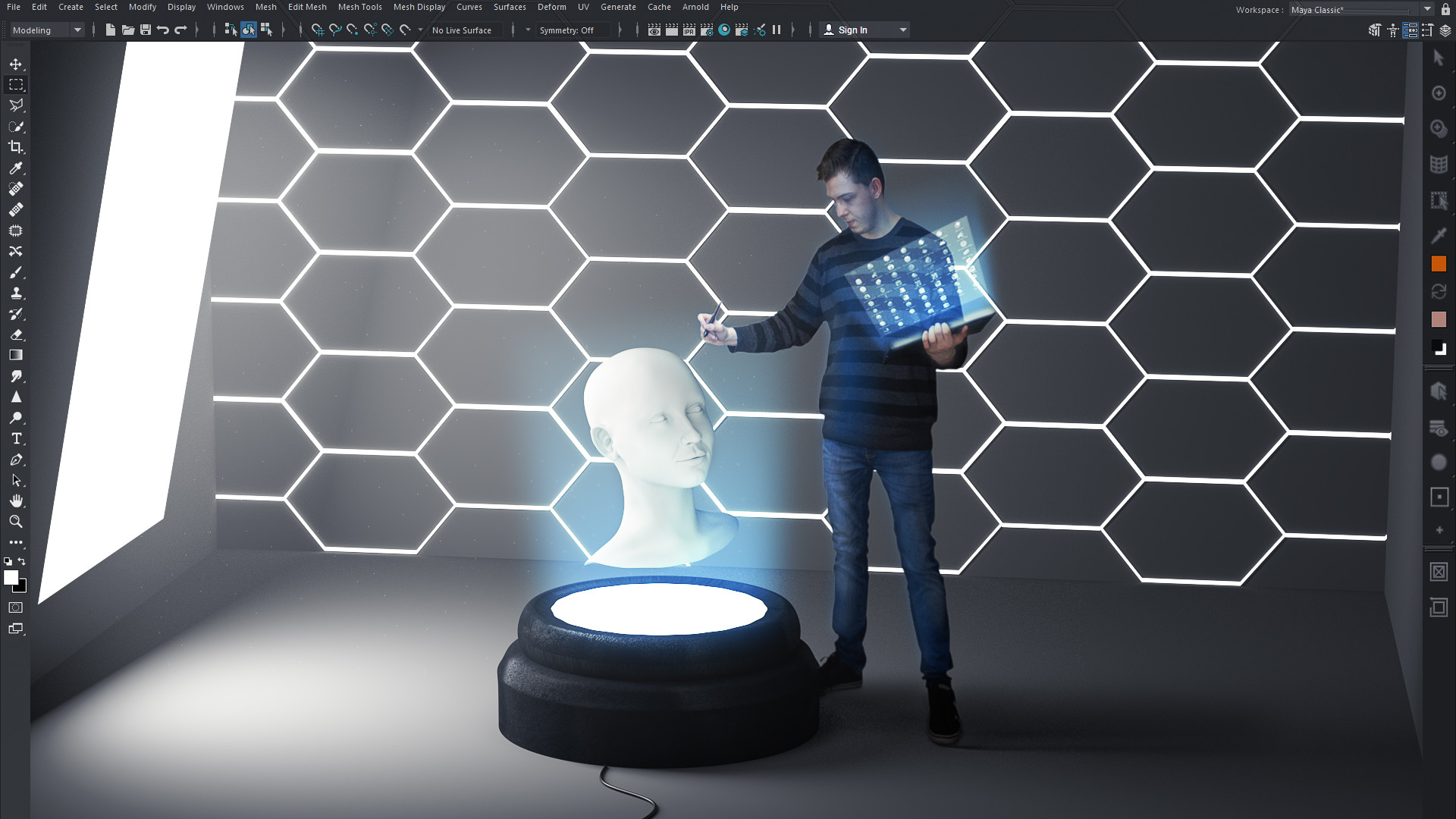 AVFX_2019_Self-portrait_Černaj_Life_in_a_cube