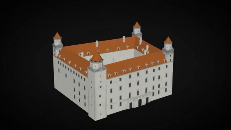 Textúry - Bratislavský hrad