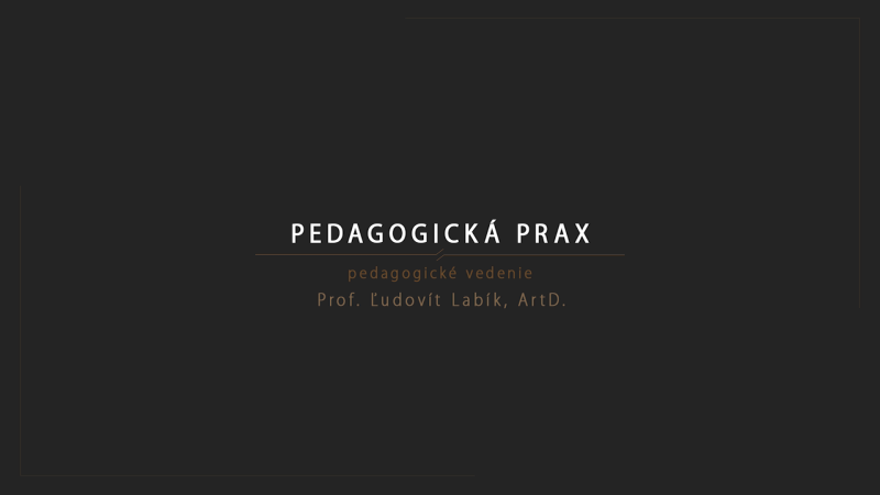 pedagogicky seminar