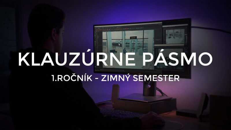 Klauzúrne pásmo - zimný semester