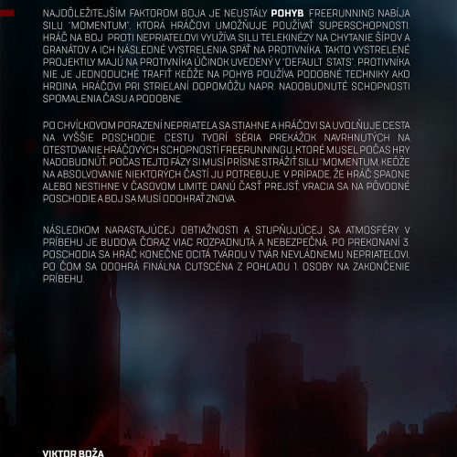 Game Mechanics - Final Boss - Viktor Boža